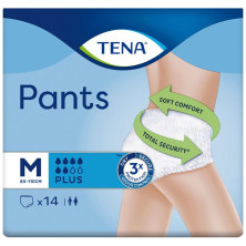 Pants Plus Braguita Incontinencia Mediana 14 U
