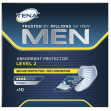 Tena Men Level 2 Protector 100% Absorbente 10 U