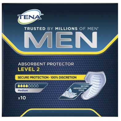Tena Men Level 2 Protector 100% Absorbente 10 U