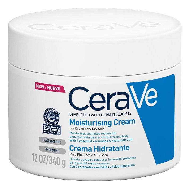 Moisturising Cream For Dry To Very Dry Skin 340 Ml
