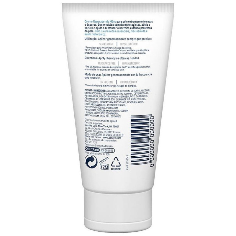 Reparative Hand Cream For Extremely Dry, Rough Hands 50 Ml