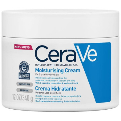 Moisturising Cream For Dry To Very Dry Skin 340 Ml
