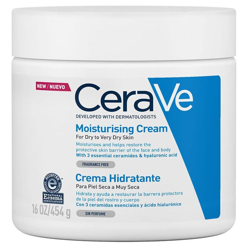 Moisturising Cream For Dry To Very Dry Skin 454 Gr