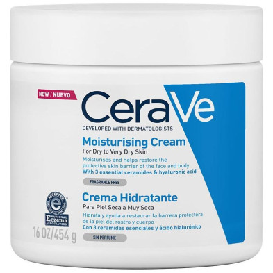 Moisturising Cream For Dry To Very Dry Skin 454 Gr