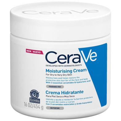 Moisturising Cream For Dry To Very Dry Skin 454 Gr