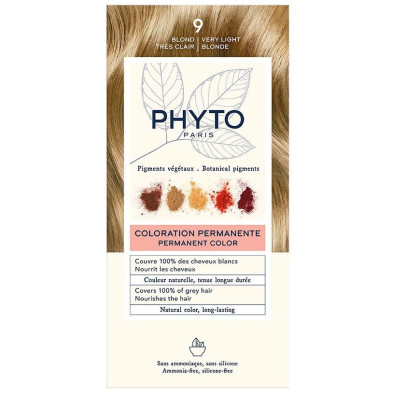 Phytocolor 9-Rubio Muy Claro 4 U