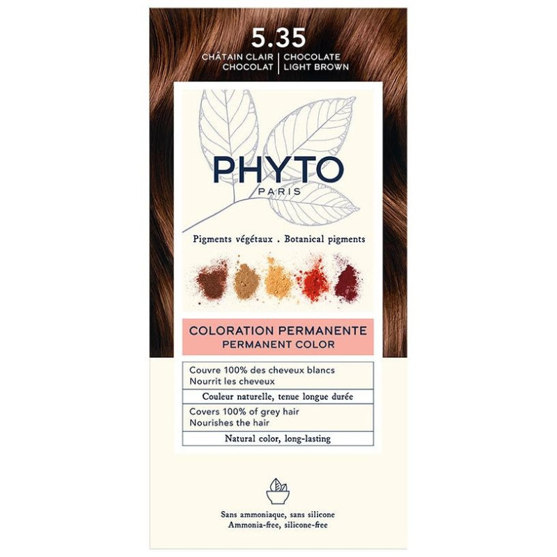 Phytocolor 5.35-Castaño Claro Chocolate 4 U