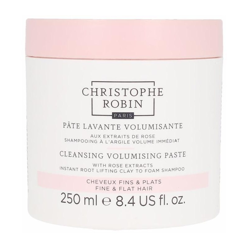 Cleansing Volumizing Paste With Pure Rassoul Clay Y Rose Extracts 250 Ml