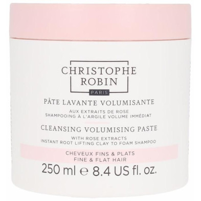 Cleansing Volumizing Paste With Pure Rassoul Clay Y Rose Extracts 250 Ml