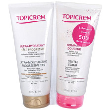 Topicrem Uh Bronceado Progre 200Ml+Exfoliante