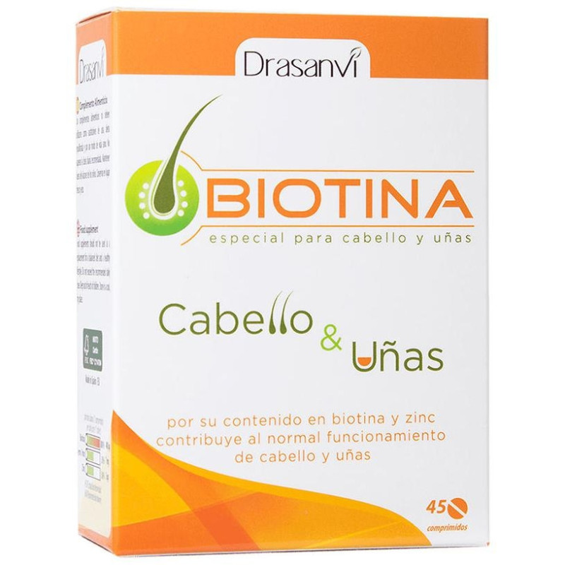 Drasanvi Biotina Cabello Y Uñas 45Comp Drasanvi Biotina Cabello Y Uñas 45Comp