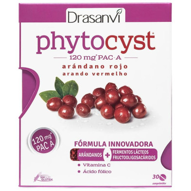 Drasanvi Phytocyst Arándano Probióticos 30Cap Drasanvi Phytocyst Arándano Probióticos 30Cap