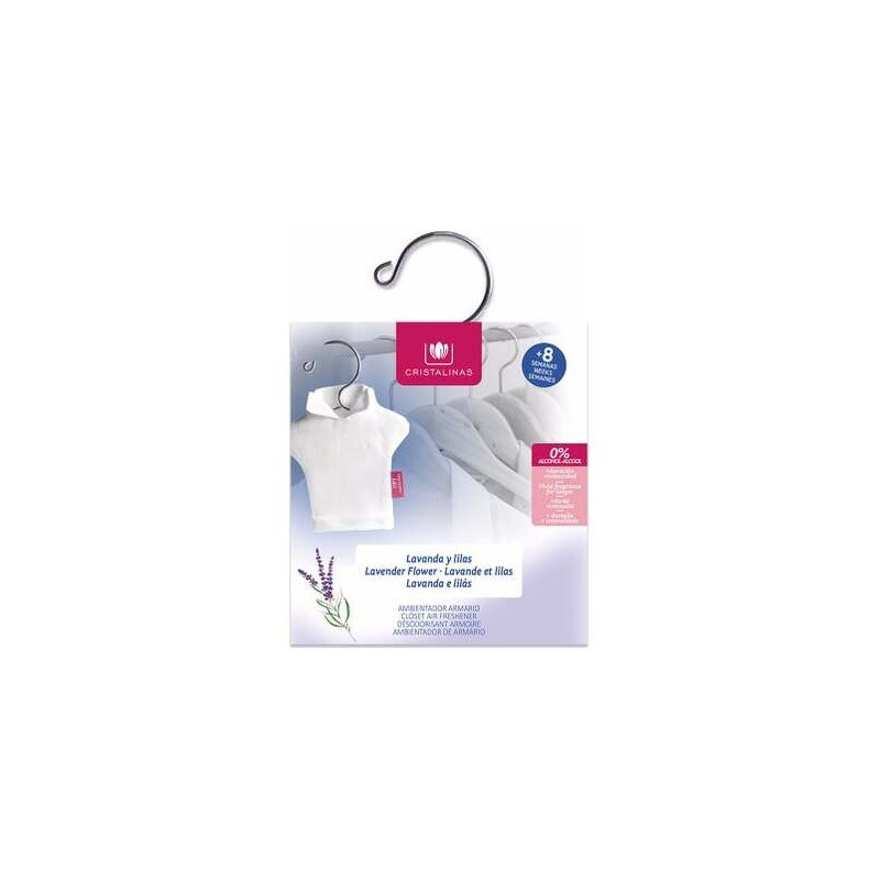 Cristalinas Ambientador De Armario Completo 0% Lavanda 1Ud