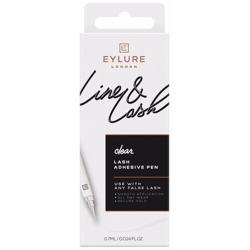 Line Y Lash 2-In-1 Lash Adhesive Eyeliner Crystal Clear 0,7 Ml