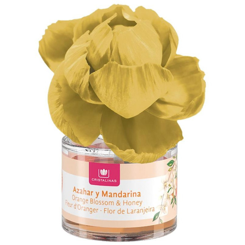 Cristalinas Flor Perfumada Ambientador Azahar Y Mandarina 40Ml