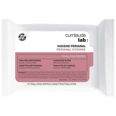 Cumlaude Lab Higiene Perianal Toallitas 15Uds