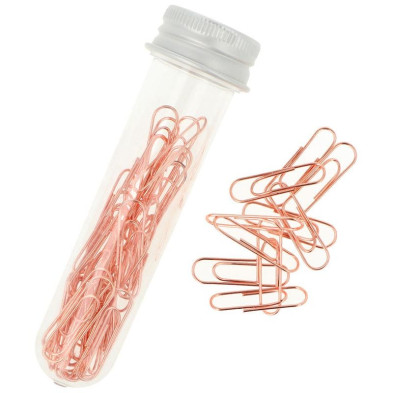 Clips Dorados 2,8 Cm 50 U