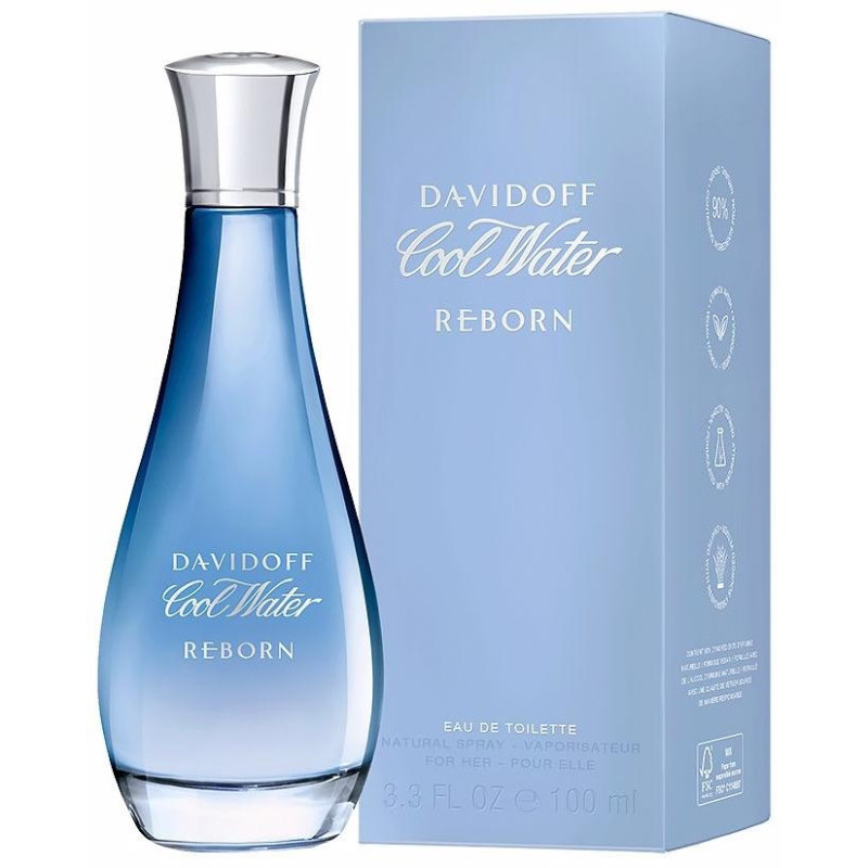 Cool Water Woman Reborn Eau De Toilette Vaporizador 100 Ml
