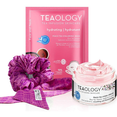 Teaology Peach Tea Hydra Cream Set 3Uds