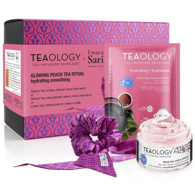 Teaology Peach Tea Hydra Cream Set 3Uds