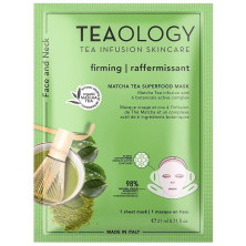 Teaology Face And Neck Matcha Tea Superfood Mask 21Ml