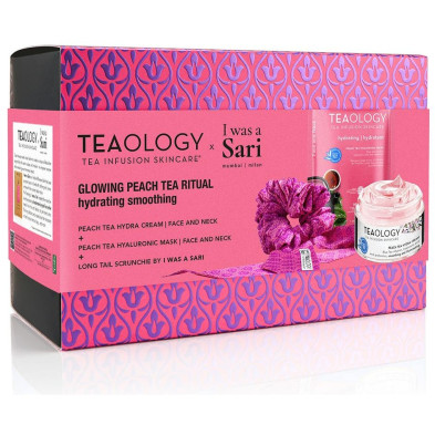 Teaology Peach Tea Hydra Cream Set 3Uds