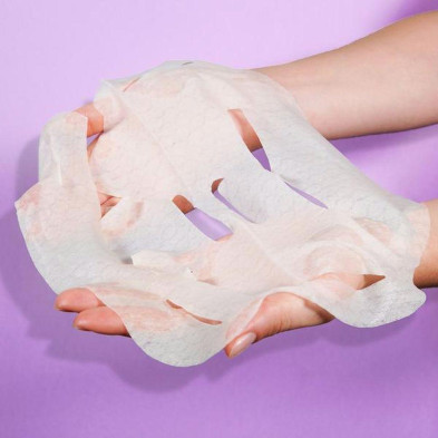 Teaology Face And Neck Peach Tea Hyaluronic Mask 21Ml