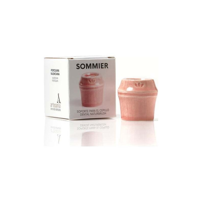 Naturbrush Sommier Soporte Cepillo Dental Rojo 1Ud Naturbrush Sommier Soporte Cepillo Dental Rojo 1Ud