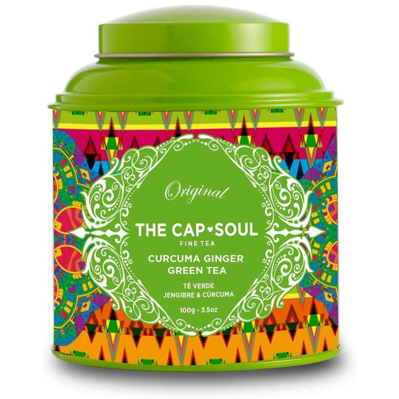 Té Granel Verde, Jengibre Y Cúrcuma 100 Gr Té Granel Verde, Jengibre Y Cúrcuma 100 Gr
