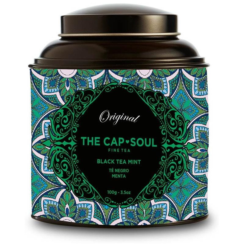The Capsoul Té Negro Menta Granel 100G