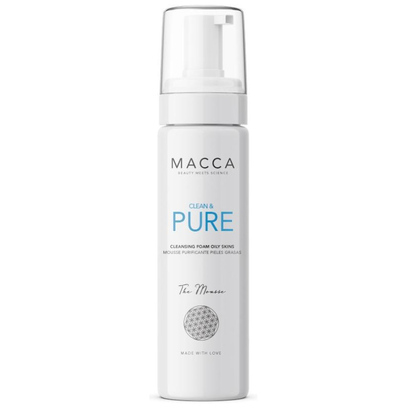 Macca Clean Y Pure Cleansing Foam Oily Skins 200Ml Macca Clean Y Pure Cleansing Foam Oily Skins 200Ml