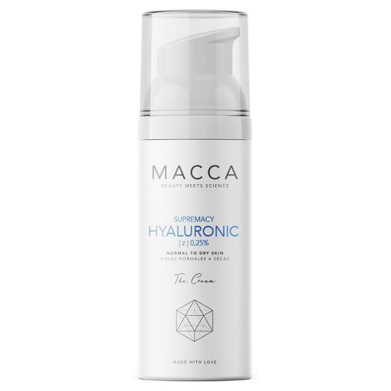Macca Supremacy Hyaluronic Z 025% Cream Normal To Dry Skin 50Ml Macca Supremacy Hyaluronic Z 025% Cream Normal To Dry Skin 50Ml