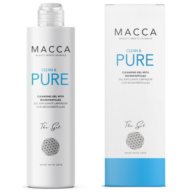 Macca Clean Y Pure Cleansing Gel With Microparticles 200Ml Macca Clean Y Pure Cleansing Gel With Microparticles 200Ml