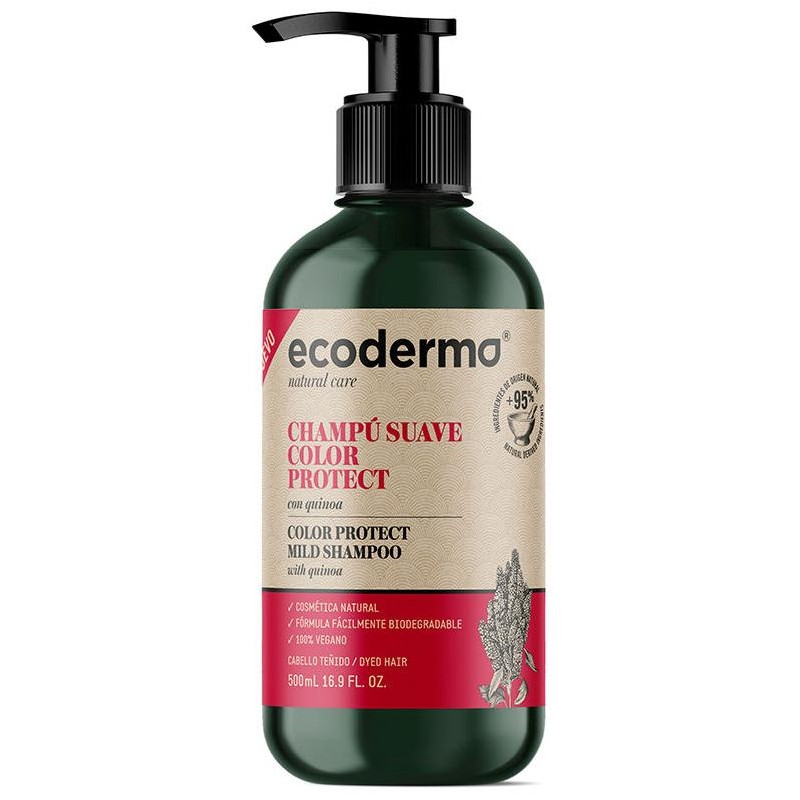 Ecoderma Champú Suave Color Protect 500Ml Ecoderma Champú Suave Color Protect 500Ml