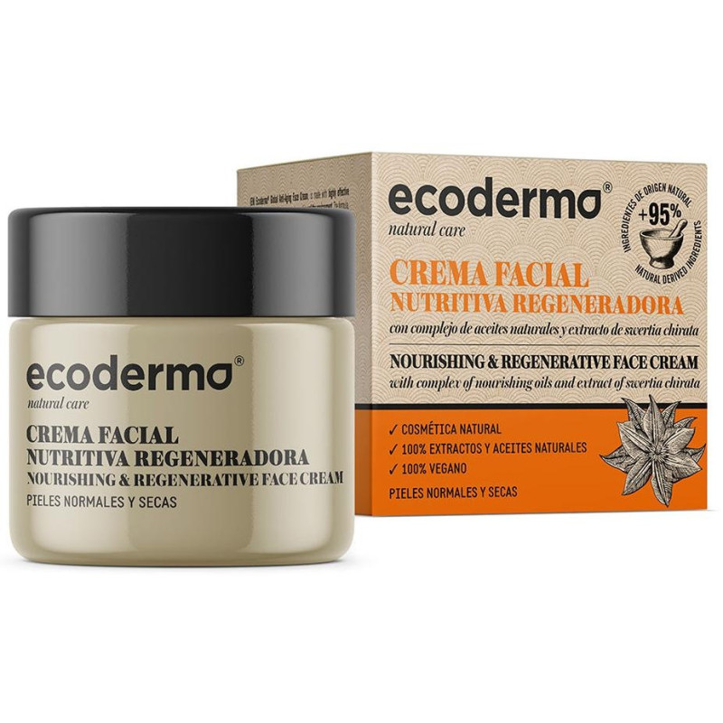 Ecoderma Crema Facial Nutritiva 50Ml