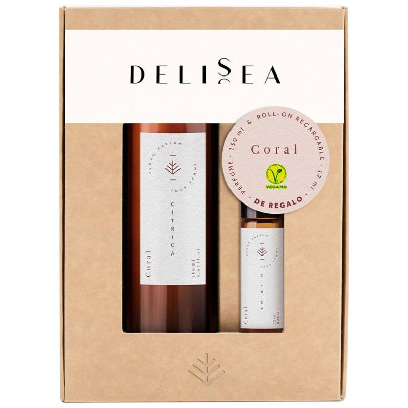 Coral Vegan Eau Parfum Lote 2 Pz