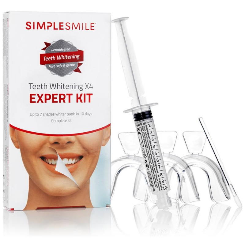 Beconfident Kit Simplesmile Teeth Whitening X4 Expert
