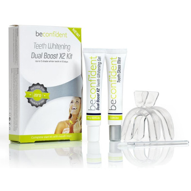 Beconfident Kit Blanqueamiento Dual Bost 4Uds