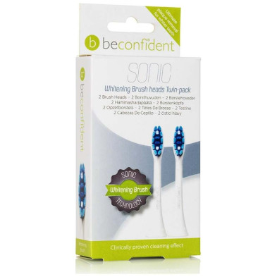 Sonic Toothbrush Heads Whitening White Lote 2 Pz