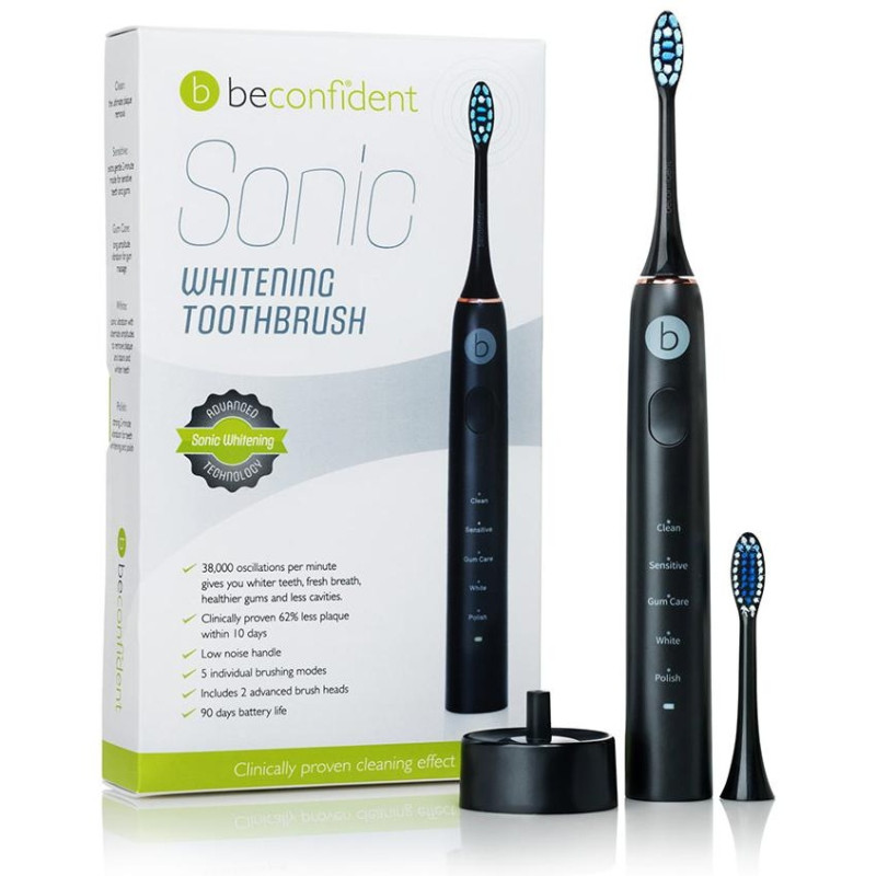 Sonic Electric Whitening Toothbrush Black/Rose Gold