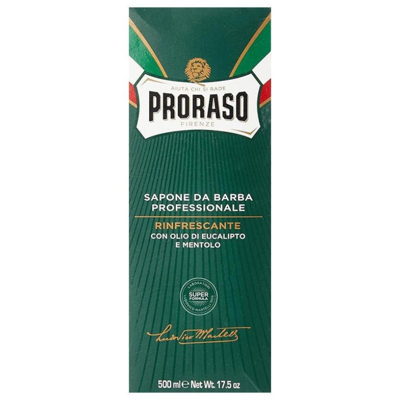 Profesional Crema De Afeitado Eucalipto-Mentol 500 Ml