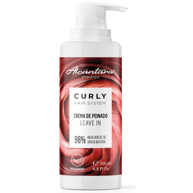 Alcantara Curly Hair System Crema De Peinado Leave In 200Ml