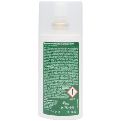 Relec Repelente De Mosquitos Fuerte Sensitive Familiar Spray 75Ml
