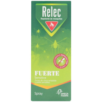 Relec Repelente De Mosquitos Fuerte Sensitive Familiar Spray 75Ml