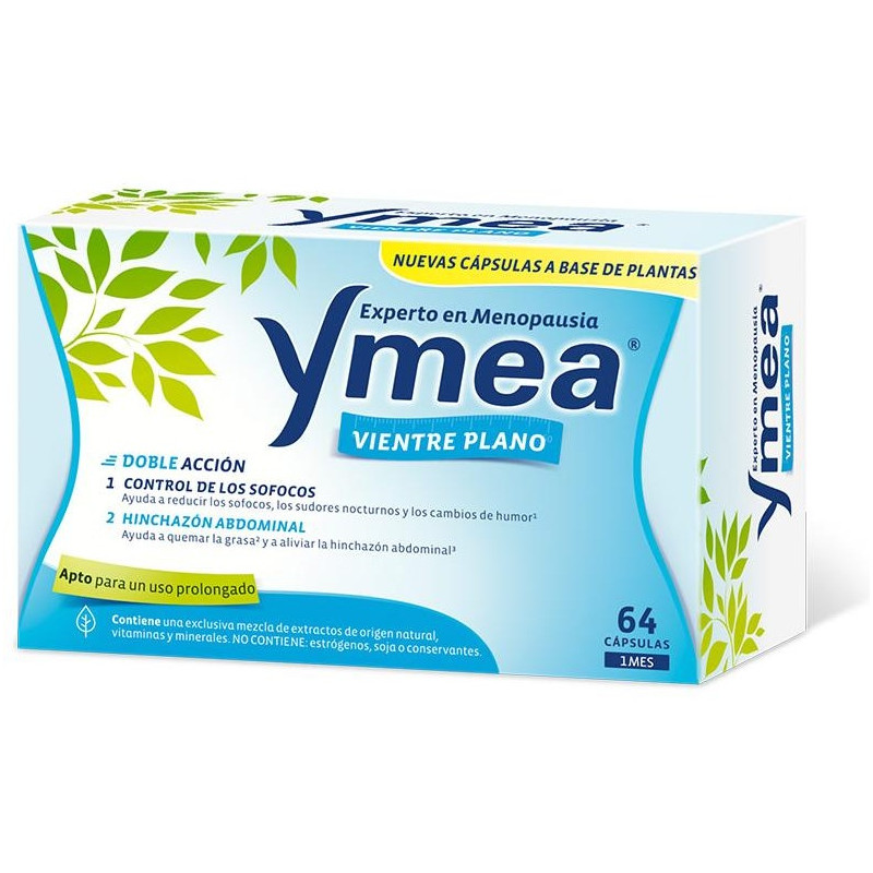 Ymea Vientre Plano New Formula 64 Cápsulas