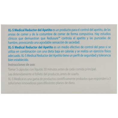 Xls Medical Specialist Reductor Del Apetito 60 Cápsulas