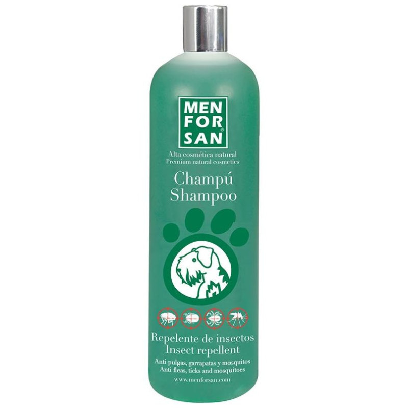 Champú Perro Repelente De Insectos Con Citronela 1000 Ml