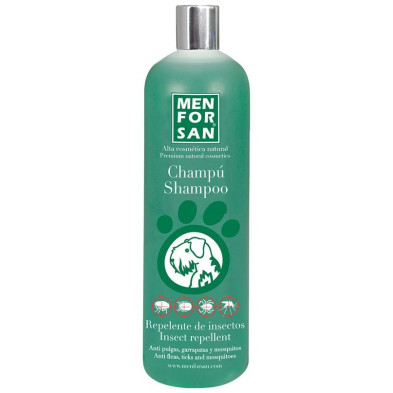 Champú Perro Repelente De Insectos Con Citronela 1000 Ml