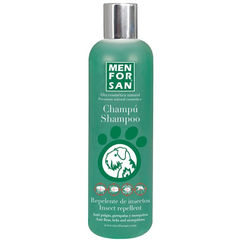 Champú Perro Repelente De Insectos Con Citronela 300 Ml