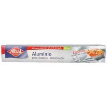 Papel Aluminio Extra Resistente Fácil De Cortar 50 Metros